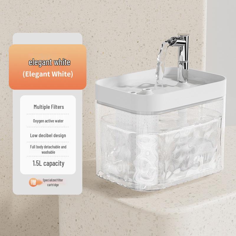 

Smart Cat & Dog Water Fountain - Automatic Circulating Pet Drinking Bowl Cat Water Fountain Upgrade