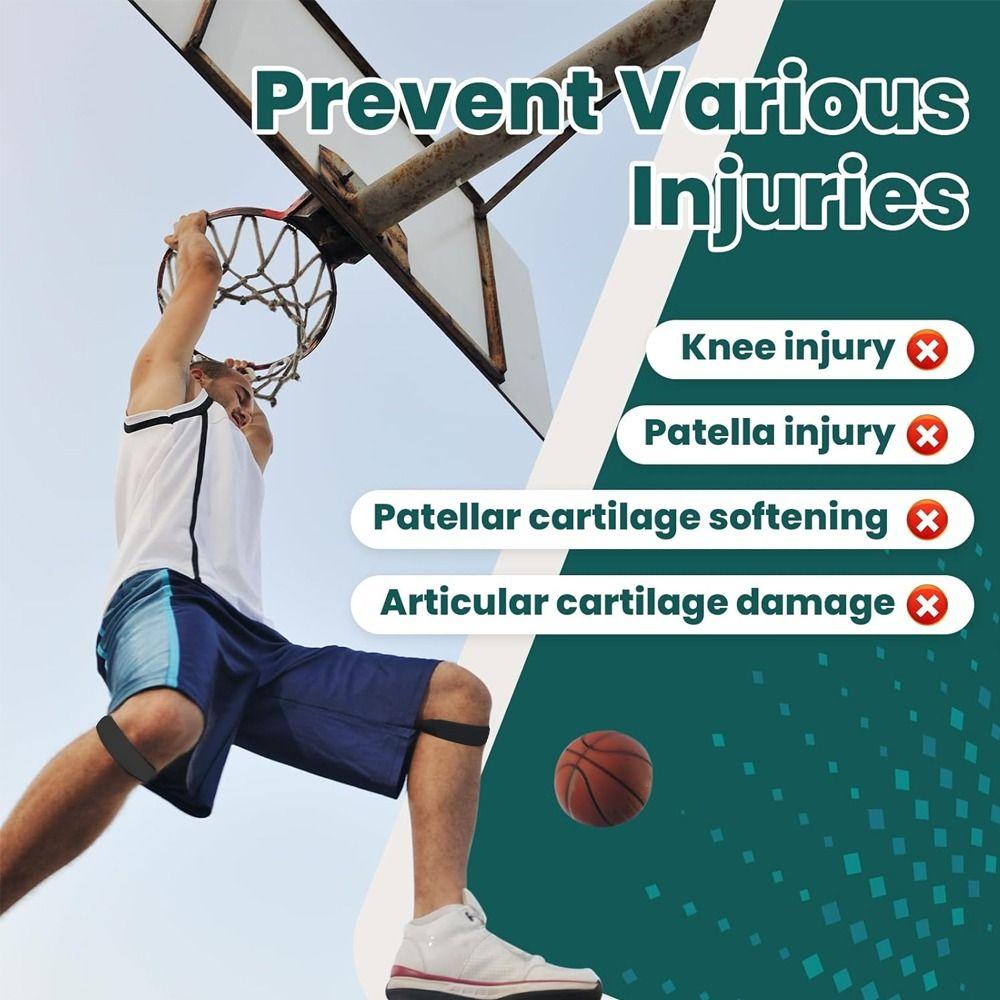 Shock-absorbing Patella Tendon Support Strap Sports Knee Stabilizer Strap  Basketball Volleyball