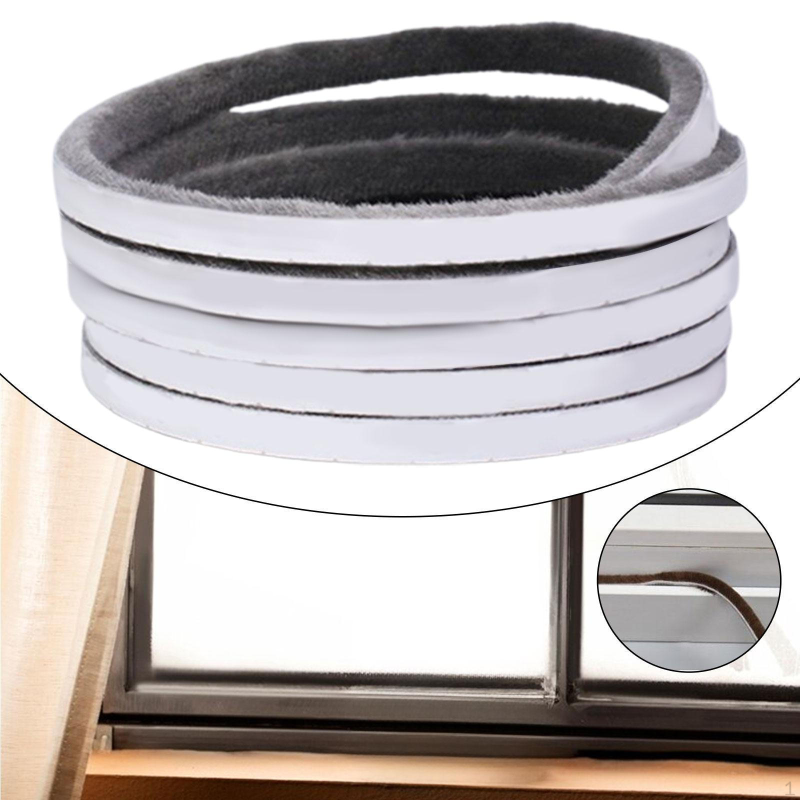 

10M Уплотнительная лента для дверей и раздвижных шкафов с пылевым барьером серый