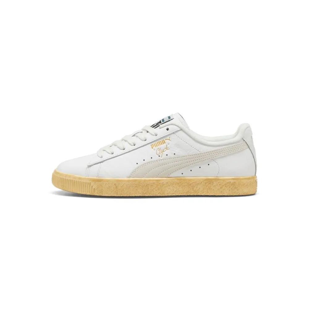 - Puma PUMA Clyde White:Light Straw:Warm White 394687-04 300089