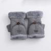Winter Cycling Gloves Suede Warm Gloves Flip Cover Half Finger