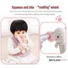 Happy Monkey Baby Soft Animal Hand Rattle Stick - Soothing, Non-Deforming, Easy Grip Toy