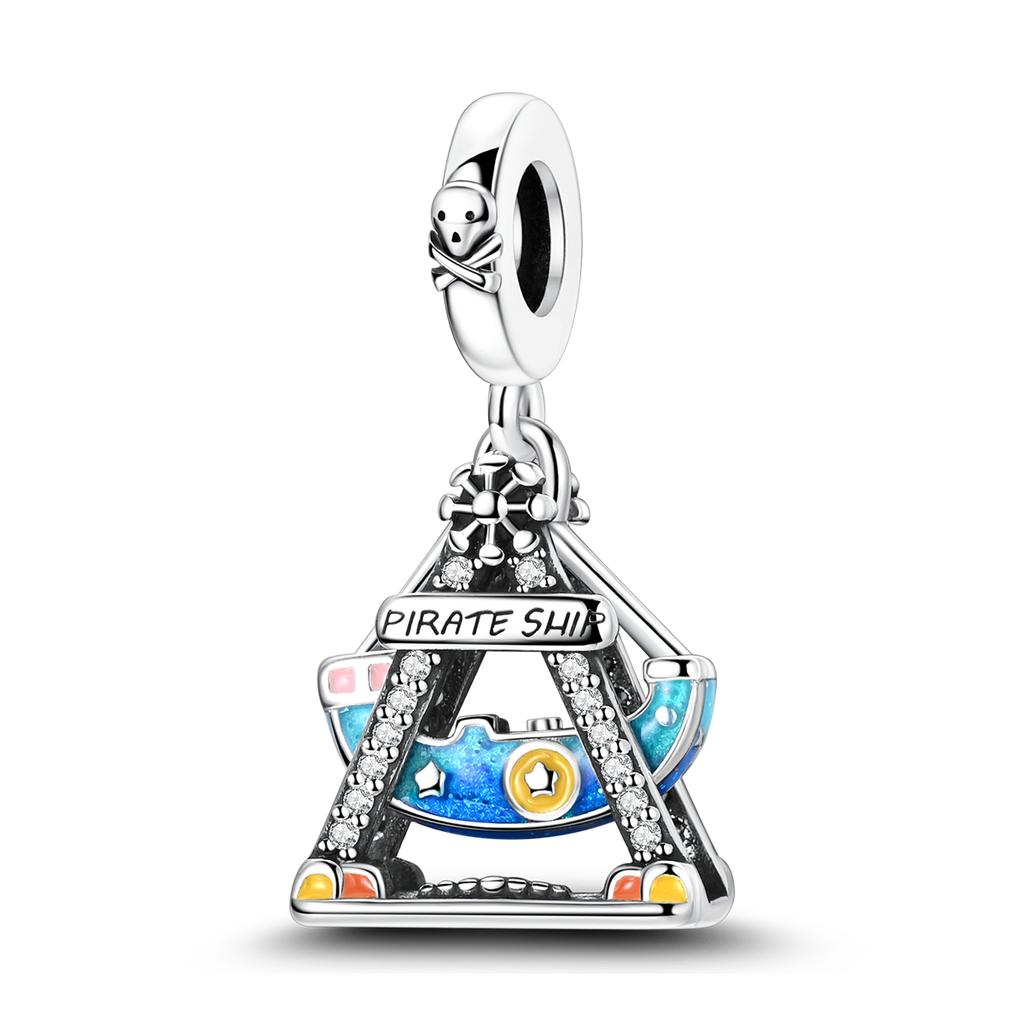 New Charms Copper Sun Windmill Carriage Owl Bead Fit Original Pendant Bracelet Diy For Woman Jewelry