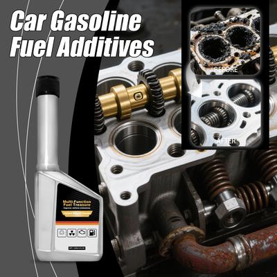 Car Gasoline Fuel Additives Effectively Cleans Carbon Deposits Reduce Fuel Consumption Engine Parts Maintenance Cleaning Agent