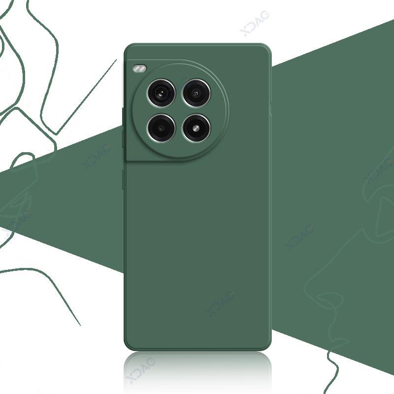 Mobile Phone Case for OnePlus Ace 3 Pro Ace3 3Pro 5G 360 Soft Luxury Square Liquid Silicone Back Cover One Plus Ace3Pro