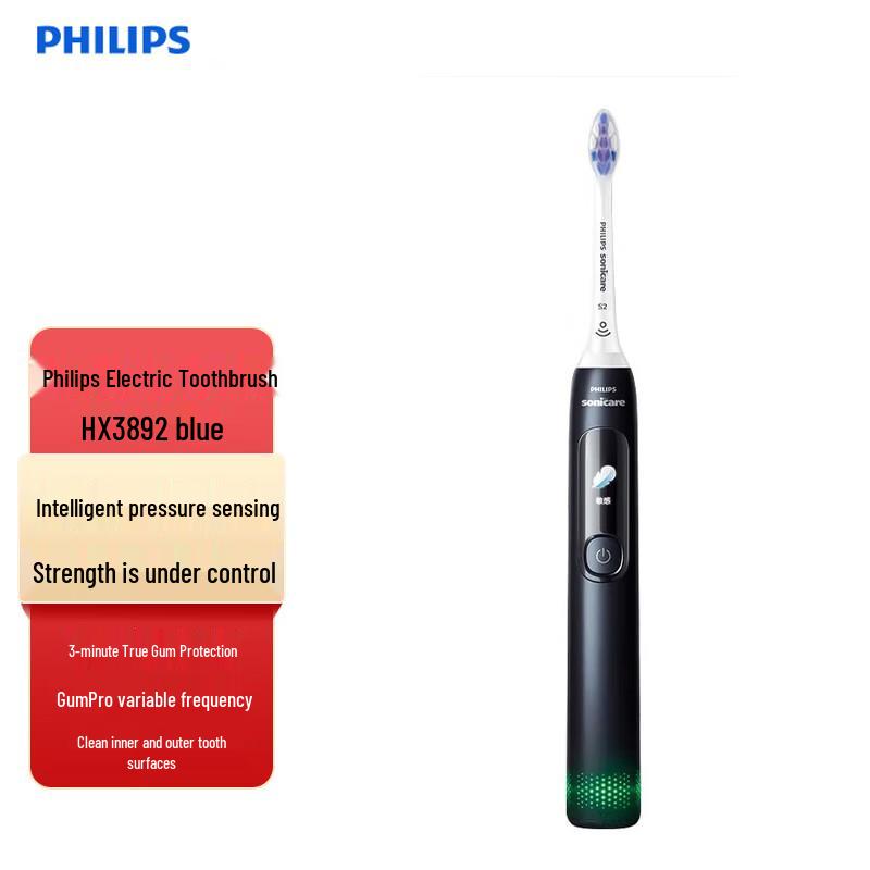 Philips HX3892 Sonic Electric Toothbrush with Smart Display