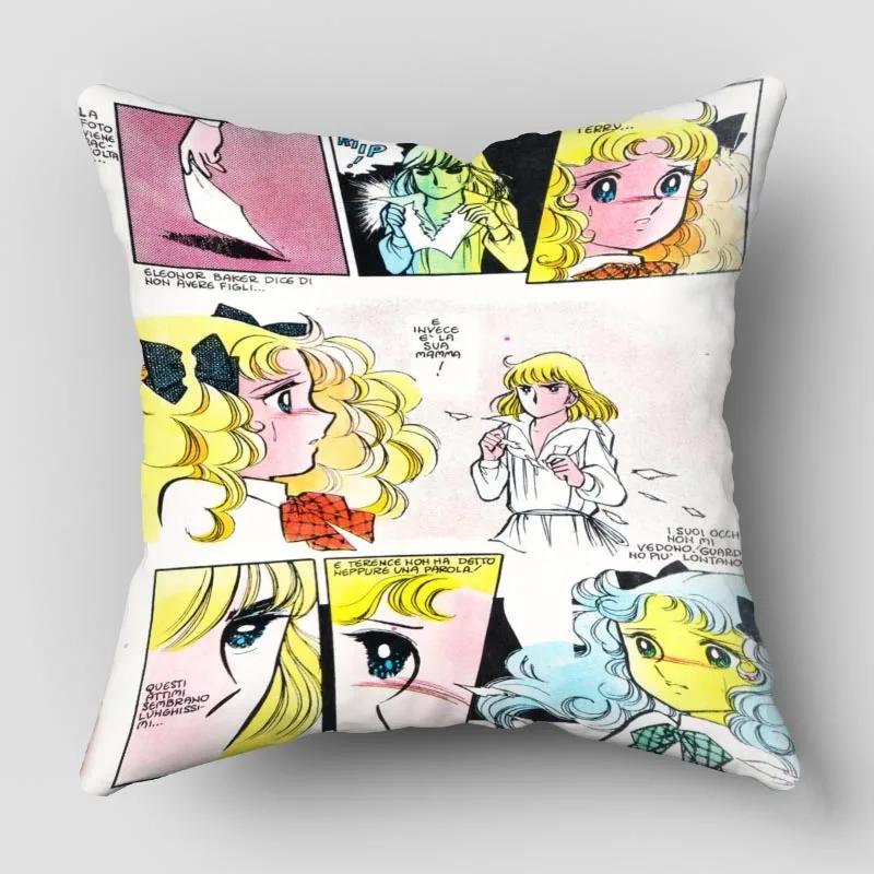 Candy Candy Kissenbezug Kissenbezug zum Anpassen Modernes Zuhause Dekokissenbezug für Wohnzimmer 45x45cm