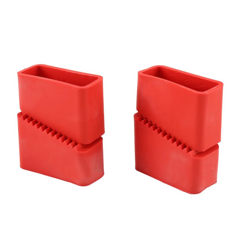Good-4Pcs Step Ladder Feet Covers Versatile Ladder Leg Covers Non-Skid Ladder Pads Rubber Foot Pad Insulating Foot Sleeve