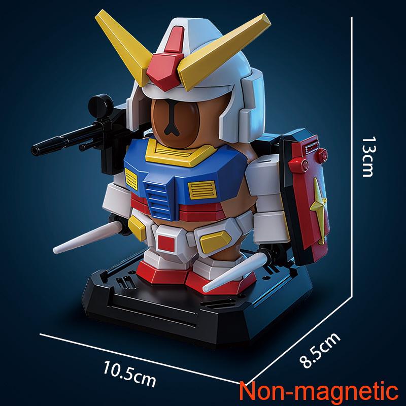 1 Set Anime Game Capibala Figure Model Creative Magnetic Capybara Statue Ornaments 3D Printing Sculpture Gifts For Kids
