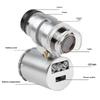 UV Light Jewelry Loupe 60X Mini Microscope Portable Magnifier with Currency Detector for Art Printing Inspection