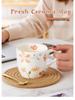 Creative Large Capacity Ceramic Coffee Mug for Couples