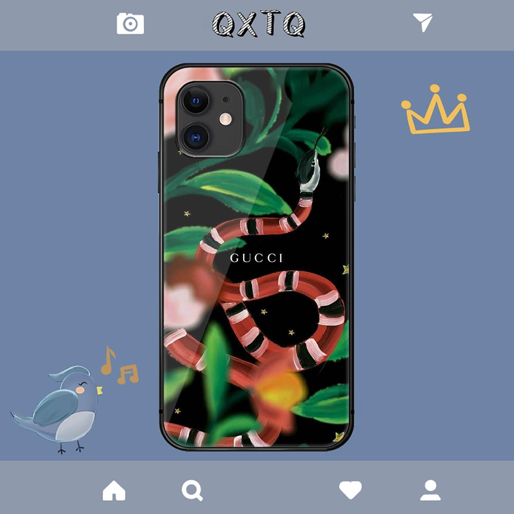 Custodia di lusso G-Guccis Fashion per iPhone Samsung Galaxy Redmi Note S 17 16 15 14 13 20 24 25 54 Pro Max Ultra Fe Cover in vetro temperato