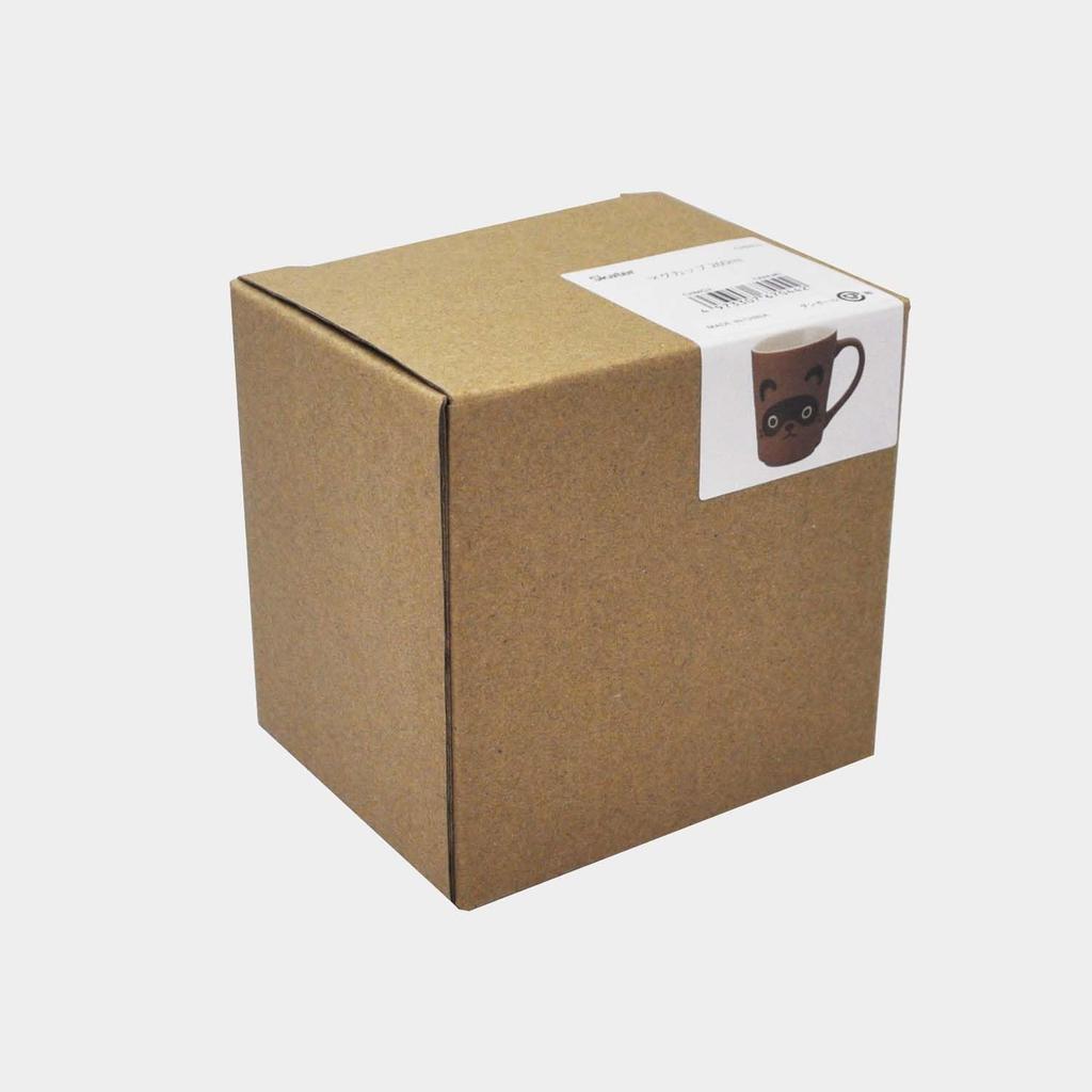 Skater Ceramic Mug, 260ml, Cute Ceramic, Tanuki Animal Print, CHMG2-A