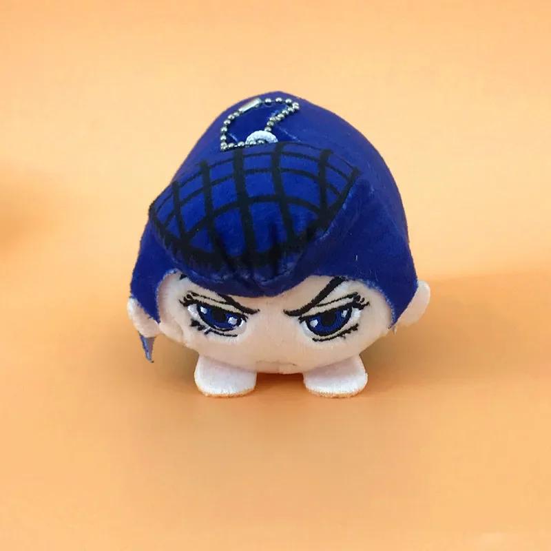 10cm Anime Jojos Bizarre Adventure Giorno Plyšové hračky Kawaii Přívěsek na klíče Kreslená Kujo Jotaro Bruno Bucciarati Figurka Panenka Ženy Děti