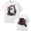 Rapper Lil Durk Healing Tour T-Shirt Herren Damen Hip Hop Mode Vintage Oversize T-Shirt Herren Freizeit Baumwolle Kurzarm