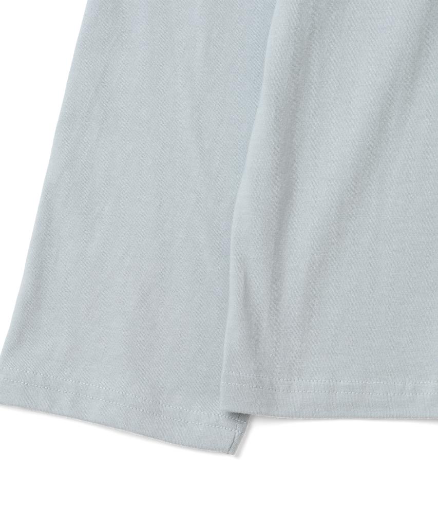 THE COLDEST MOMENT Tcm Vintage Logo Long Sleeve (Mint Grey)