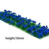 Bushy Tufts Static Scenery Model Artificial Grass Gaming Dioramas Flower Cluster for