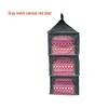 Four-Layer Outdoor Folding Drying Rack for Cutlery, Fruit, and Vegetables with Mosquito-Proof Hanging Net