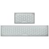 Memory Foam Wrist Support Mouse Pad & Silicone Keyboard Hand Rest