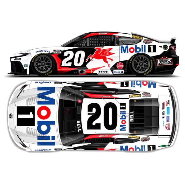 

Kyosho Lionel Racing MOBIL 1 2025 Toyota Camry Christopher Bell Finished Model LR322591 1/64 #20
