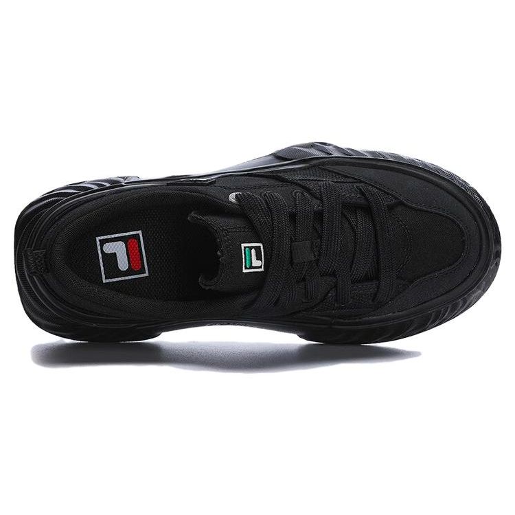 Fila Fosso Casual Comfortable Durable Low-Top Canvas Shoes Women Sneaker Black F12W322301FBK