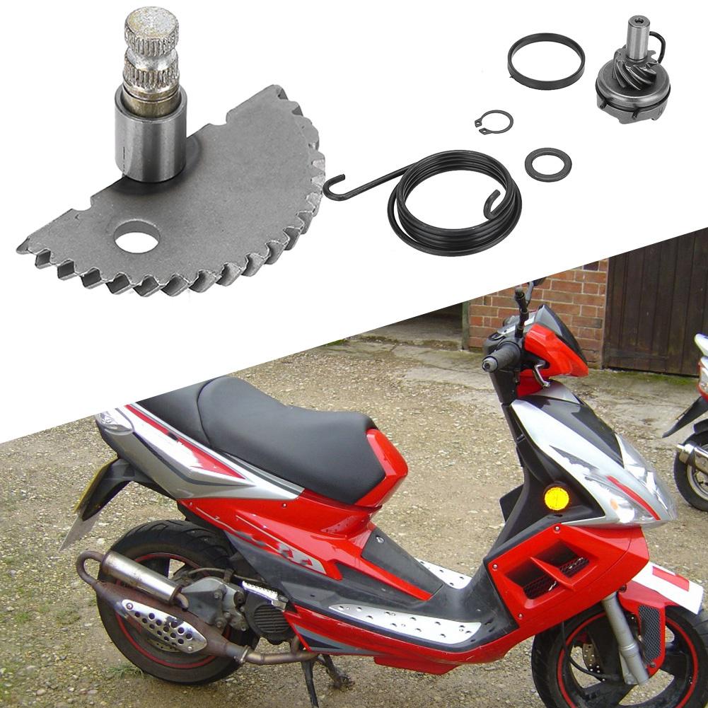 Aluminium Kick Start Welle Leerlauf Getriebe Montage Set für GY6 50CC 80CC 139QMB Roller Moped