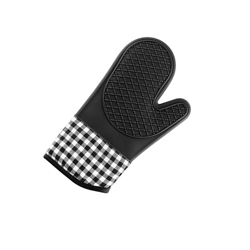 Silikonové rukavice do trouby, odolné vůči vysokým teplotám, proti popáleninám a protiskluzové, kuchyňské nástroje na pečení v mikrovlnné troubě, dezerty