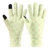 Cycling Windproof Gloves for Women In Autumn and Winter Warm Gloves Touch Screen Plus Velvet Cold Proof Outdoor Hiking Driving Running Gloves