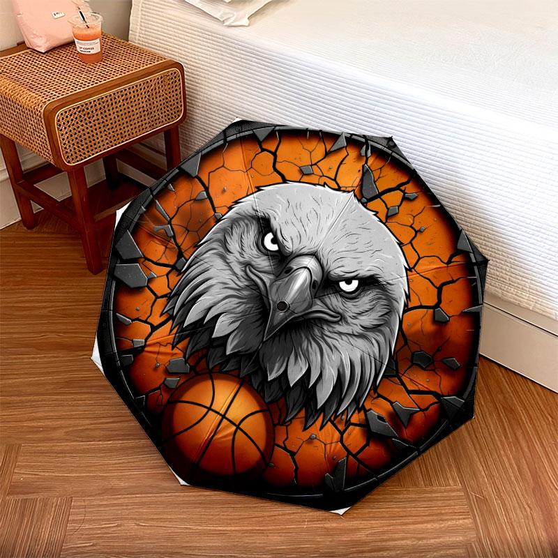 BasketballAnimals Pattern Pattern New Style Umbrella, 1 Piece Automatic Folding Umbrella, Portable Travel Umbrella, Outdoor Umbrella, Birthday Gift
