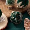 12 Glitter Velvet Christmas Ornaments 2.36" Shatterproof Plush Decor Hanging Tree Accessories for Windows Walls Porch Fireplaces