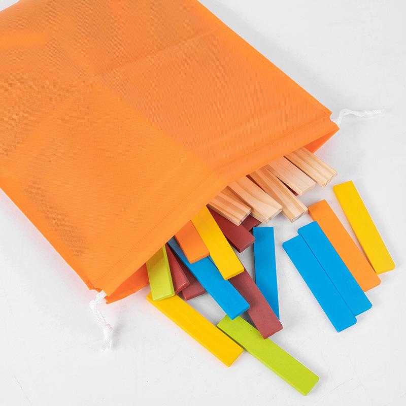 Kindergarten Wooden Building Blocks Construction Set for Kids