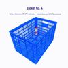 Plastic Turnover Box for Vegetable & Fruit Storage and Transport