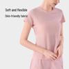 Summer Mesh Quick-Dry Yoga Short Sleeves - Thin, Elastic, Cool & Breathable