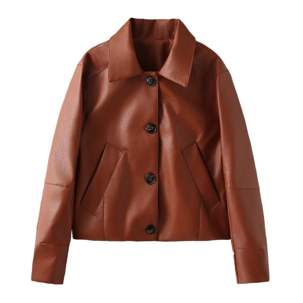 Autumn new fashionable long-sleeve lapel jacket for autumn 1966043