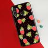 Cottagecore Fruit Strawberry Frog Case For Huawei P50 Pro P20 P30 P40 Lite P Smart 2019 Nova 9 5T Cover For Honor 50 8X 9X