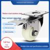 304 Stainless Steel Medium Duty Caster Wheels - 3, 4, 5 Inch Rustproof, Corrosion & Wear Resistant Nylon