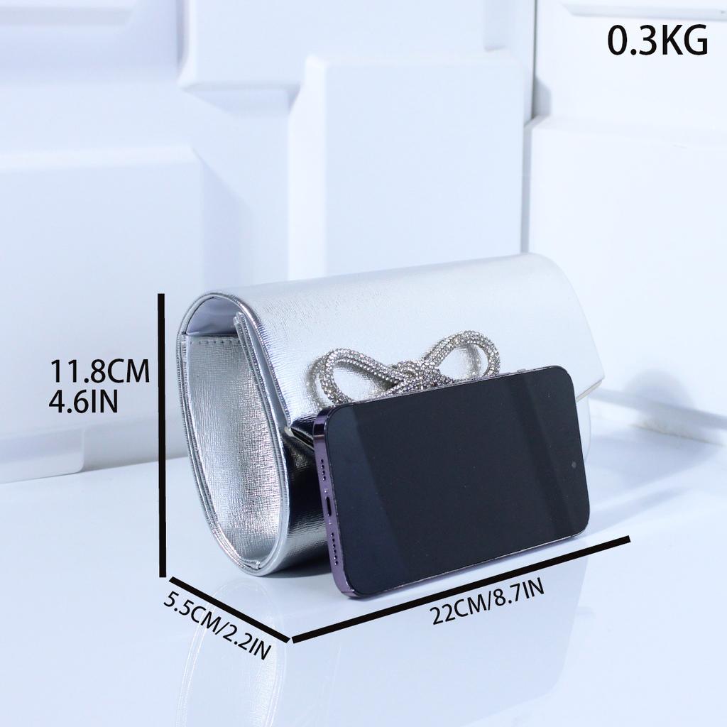 Women Envelope Evening Bag Ladies Chain Shoulder Bags Long Purse Handbag Female Wedding Party Clutch Bags Makeups Phone Storage