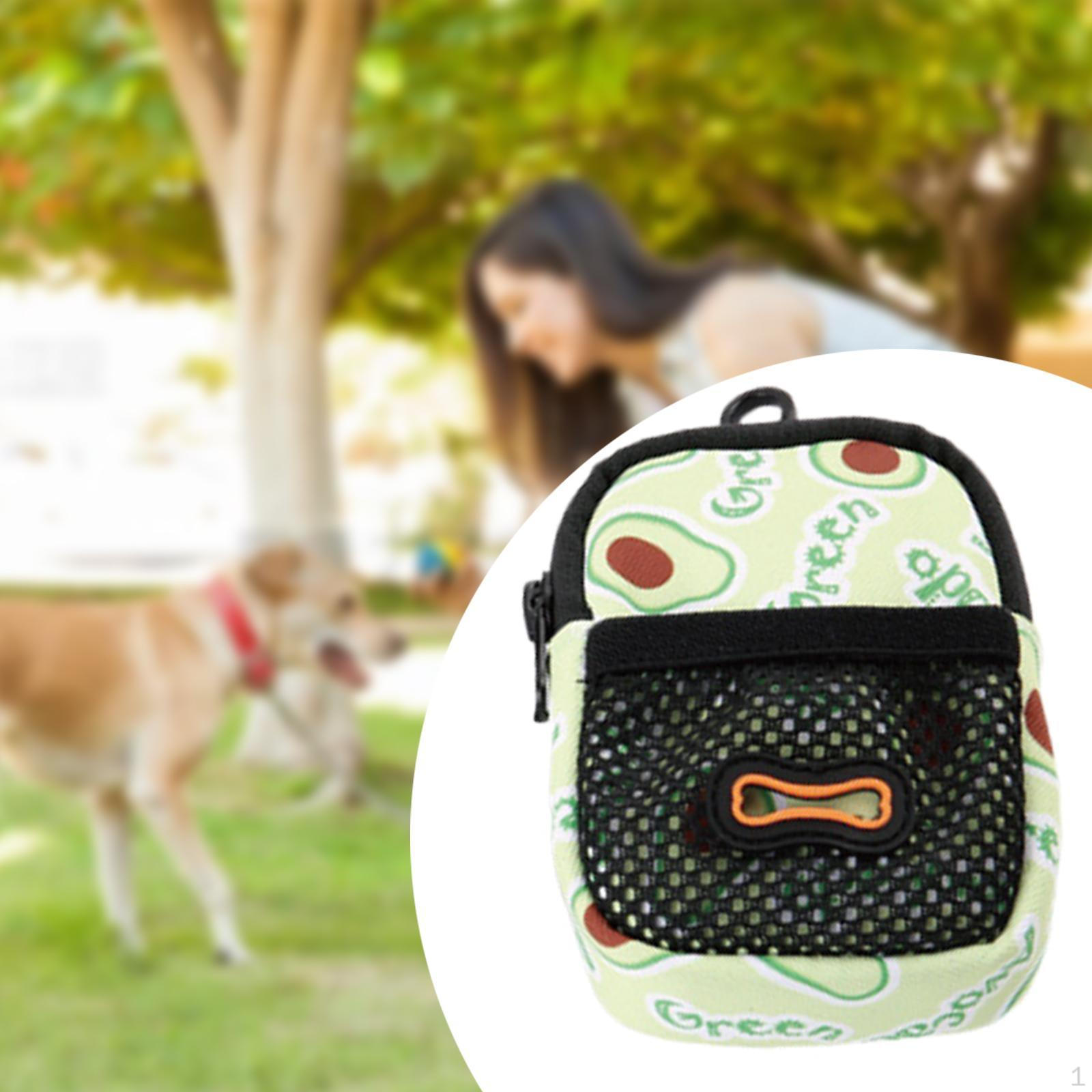 

Сумка-диспенсер для лакомств для собак, предотвращает проливание, многофункциональная тренировочная талия зелёный