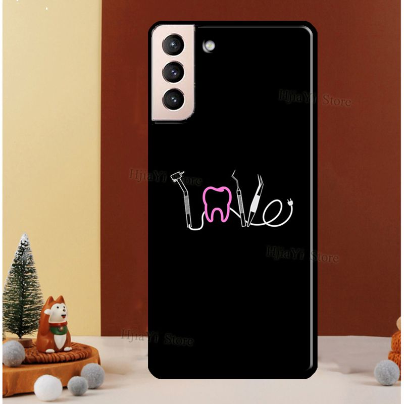Zahnarzt Zahnmedizinischer Zahn Krankenschwester Handyhülle Für Samsung Galaxy S22 S21 Ultra Note 20 Note 10 S8 S9 S10 Plus S20 FE Hülle