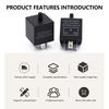 12v 3 pin Adjustable LED Flasher Relay Motorcycle Turn Signal Lights 12V LED Relay for Car Motorcycle Accessories