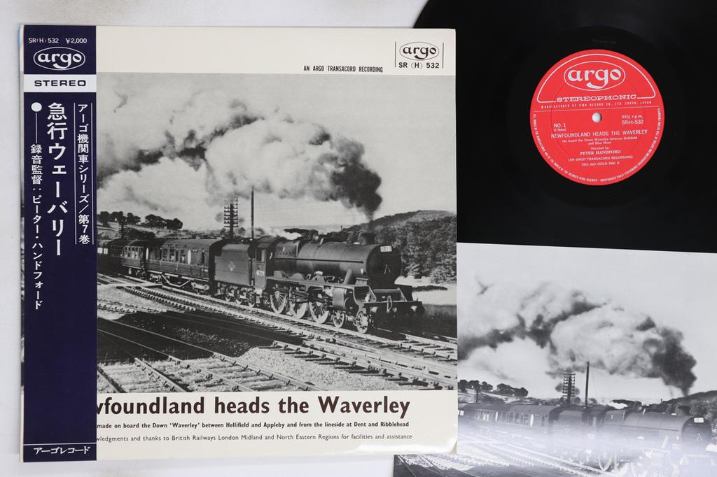 LP Record NO ARTIST - Waverly Express SR532 ARFGO 1967 Japan Obi Sound Effects & Nature Used