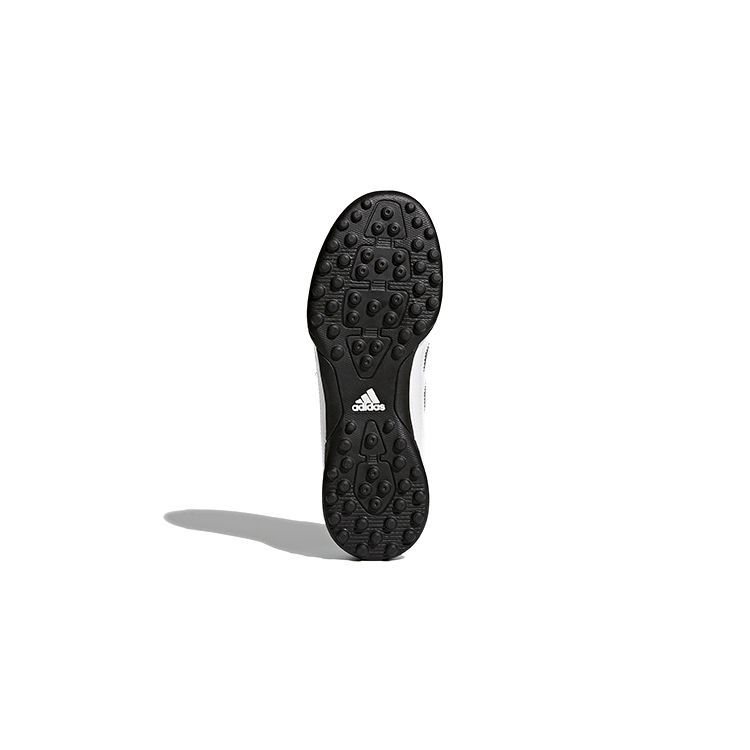 Adidas Goletto VI TF Round Toe Comfortable Shock Absorbing Durable Low Top Soccer Shoes Kids Soccer Shoes Black White AQ4305