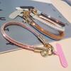 PU Leather Leather Wrist Mobile Phone Lanyard Phone Anti-loss Sling Lanyard  Female Lady Girl