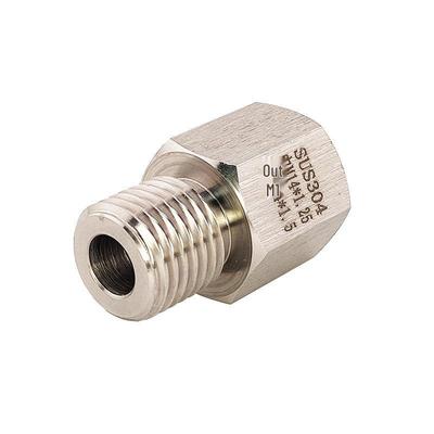 Edelstahl 304 Metrischer Gewindeadapter: Innen M14X1.25 auf Außen M14X1.5 (1036)
