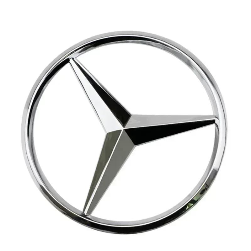 C200 E200 For Mercedes Benz Midtre Bagasjerom Stjerne Logo Bil Emblemer Merke FOR Benz A C E CLA GLC Klasse W117 W176 W204 W205 W212 W213 W