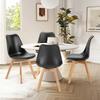 Modern Dining Chair Nordic Home Chair Minimalist Backrest Chair for Dining Room, Living Room