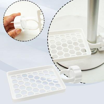 Useful Plastic Faucet Storage Holder Convenient Drainage Dish Cloth Finishing Shelf Removable Sink Drain Rack Kitchen Gadgets