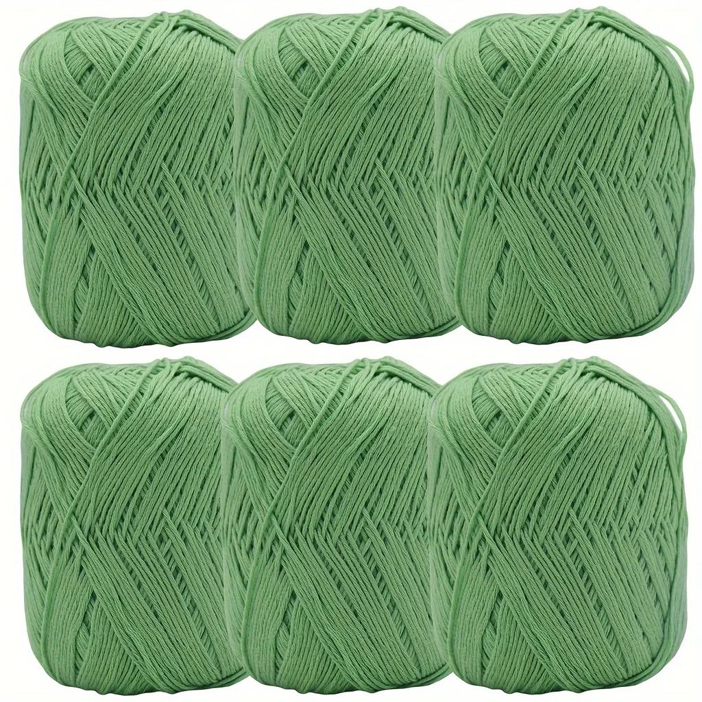 100% Cotton Yarn for Crocheting and Knitting, Medium-Weight DIY Craft Yarn for Sweaters,Scarves,Hats,Gloves - 50g/170m Per Skein