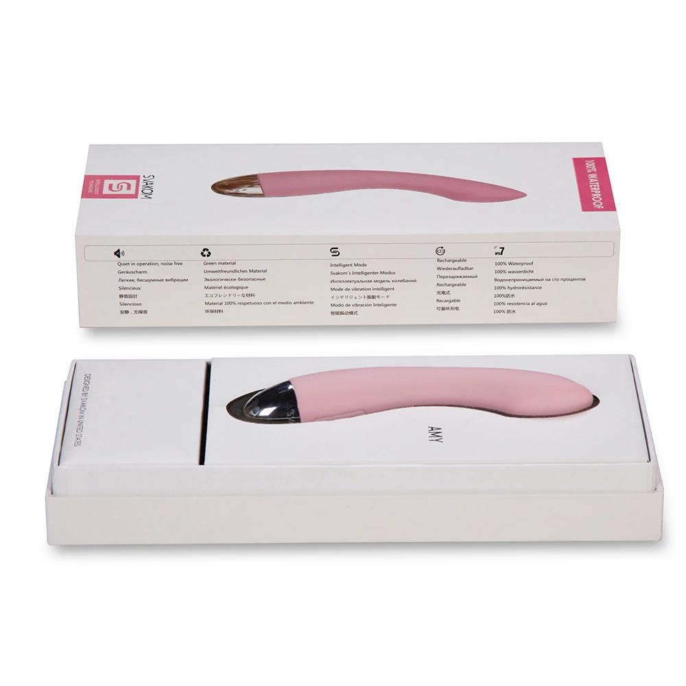 G-Spot Vibrator - Svakom Amy G-Spot Vibrator Pale Pink