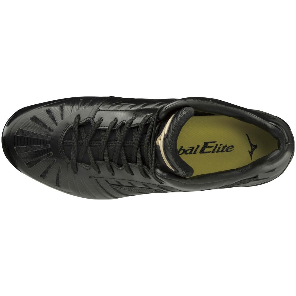 Baseballschuhe GLOBAL ELITE PS2 Schwarz Spa Schwarz Stollen High School League Kompatibel Junior High School Vereinsaktivitäten Senior Jungen Global GE Schwarz x